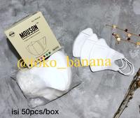 Gambar 50PCS DUCKBILL MOUSON MASKER DEWASA BAHAN 4PLY DISPOSABLE - Hitam, DB MOUSON 50PCS dari toko_banana undefined 5 Tokopedia