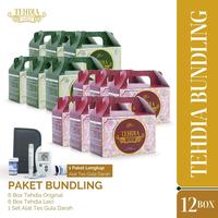 Gambar TEHDIA Bonus Alat Cek Gula Darah + Original 6 dan TEHDIA Leci 6 box dari TEHDIA_NEW undefined 1 Tokopedia
