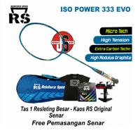 Gambar Raket Badminton RS Iso Power 333 Bonus Tas Kaos Senar Lengkap Original - Raket+Micro2500 dari Jeremy Sport_NEW undefined 3 Tokopedia