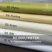 Gambar Kain Katun Bahan Kemeja Baju Koko motif Bintik Brandon - 16.Abu Muda dari Sami Jaya Tekstil undefined 1 Tokopedia