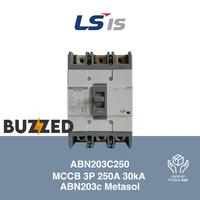 Gambar LS MCCB 3P 250A 30kA ABN203c Metasol LSis ABN203C250 dari Buzzed Official_NEW undefined 1 Tokopedia