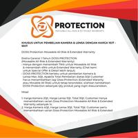 Gambar Doss Protection Extended Waranty Kamera & Lensa Value 1jt - 100jt dari DOSS Camera & Gadget undefined 2 Tokopedia