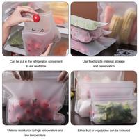 Gambar Reusable Ziplock Silicone Bag Kantong Silikon Klip Pouch Sil Bag Kedap dari HelpingMama undefined 4 Tokopedia