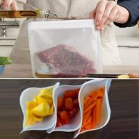 Gambar Reusable Ziplock Silicone Bag Kantong Silikon Klip Pouch Sil Bag Kedap dari HelpingMama undefined 2 Tokopedia