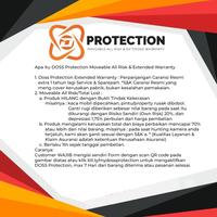 Gambar Doss Protection Extended Waranty Kamera & Lensa Value 1jt - 100jt dari DOSS Camera & Gadget undefined 3 Tokopedia