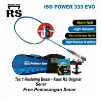 Gambar Raket Badminton RS Iso Power 333 Bonus Tas Kaos Senar Lengkap Original - Raket+Micro2500 dari Jeremy Sport_NEW undefined 4 Tokopedia