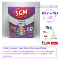 Gambar SGM ANANDA GAIN 100 400GR 0-12 BULAN dari PAY & GO JKT undefined 1 Tokopedia