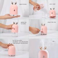Gambar DIFFUSER HUMIDIFIER / AROMATHERAPY HUMIDIFIER / PURIFIER MOTIF RUSA dari Sameo Coffee undefined 3 Tokopedia