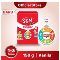 Gambar SGM explor aktif 1+ susu pertumbuhan 1-3 tahun Vanila 150 gr dari Ebony Olshop undefined 1 Tokopedia