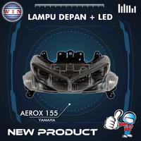 Gambar REFLEKTOR LAMPU DEPAN YAMAHA AEROX 155 VVA LAMA PLUS LED MERK WIN dari Rodamas2 undefined 1 Tokopedia
