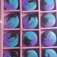 Gambar kue macaron galaxy - 15Pcs dari Ryu co undefined 5 Tokopedia