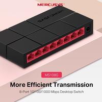 Gambar Mercusys MS108G 8-Port 10/100/1000Mbps Desktop HUB Switch dari MXKomputer_NEW undefined 5 Tokopedia