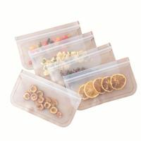 Gambar Tempat Menyimpan Makanan Kantong Plastik Organizer Makanan Silicone Fo dari Basyarah Shoop undefined 4 Tokopedia