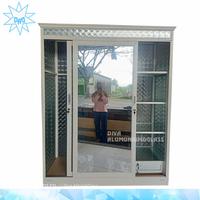 Gambar Lemari baju sliding full kaca plus laci alumunium frame putih elegan - Milky white dari Budionodivaalumunium undefined 1 Tokopedia