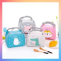 Gambar Tas Bekal Karakter Lunch Cooler Bag Salur Makanan Kotak Makan - RANDOM WARNA dari Miczson undefined 1 Tokopedia