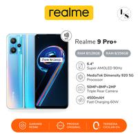 Gambar REALME 9 PRO PLUS 5G 8/256GB GARANSI RESMI - Green dari Arunika Tech undefined 2 Tokopedia
