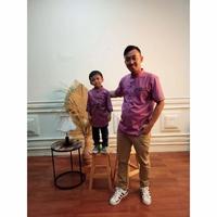 Gambar BAJU KOKO WARNA LILAC Premium - Navy, Ayah XXL dari Kursor Clothing undefined 2 Tokopedia