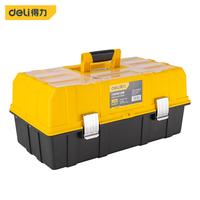 Gambar Deli Tool box / Kotak Perkakas Plastik 17" Kuat 3 Tingkat DL432117 - 17inch - DL432117 dari Deli Tools Official undefined 2 Tokopedia