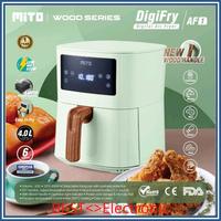 Gambar MITO Air Fryer AF1 Digital Low Watt 650w New Wood Series 4 liter - Tanpa bubble dari best electronic 7 undefined 2 Tokopedia