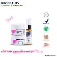 Gambar Probeauty Paket super glowing max - cream muka glowing - isi 2 + serum dari PROBEAUTY LAMPUNG &amp; SUMBAGSEL ( TIKARA ) undefined 4 Tokopedia