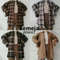 Gambar SALE KEMEJA FLANEL BENHILL HEM FLANNEL LENGAN PANJANG KOTAK COKLAT COW dari yangsety undefined 1 Tokopedia