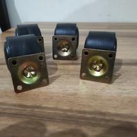 Gambar Roda plastik model plat diameter 4cm (1set/4pcs) dari lvaall undefined 2 Tokopedia