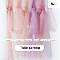 Gambar Bahan Kain Tulle Tile Polos Strong per 0,5 meter - Pink dusty dari Kain Textileku undefined 1 Tokopedia