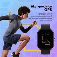 Gambar Amazfit Bip U Pro Smartwatch 1.43" Touch Screen, GPS jam tangan SpO2 - Bip 3 Pro Black dari Amazfit indonesia undefined 3 Tokopedia