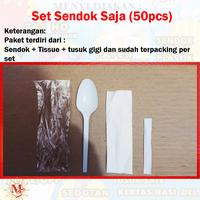 Gambar Paket Set Sendok (50pcs) dari Easyplasticsby Kota Surabaya 1 Tokopedia