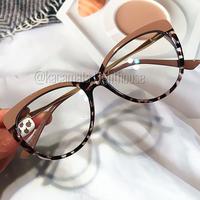 Gambar Frame kacamata minus cateye retro terbaru + lensa antiradiasi dari kacamata murah bogor undefined 3 Tokopedia
