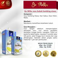 Gambar GO MILKU SR12 600gr / SUSU KAMBING ETAWA BPOM / PENGGEMUK BADAN AMPUH dari SKINCARE & HERBAL undefined 3 Tokopedia