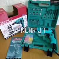 Gambar MESIN BOR 10 MM SET MATA BOR NRT PRO 450 HD SET - NRT PRO 450 HD SET dari Lancar J.T Kota Administrasi Jakarta Barat 1 Tokopedia