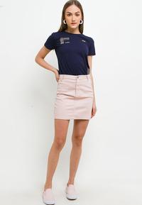 Gambar Fila Kaos Wanita Sezhy - Navy - L dari FILA Official Store undefined 4 Tokopedia