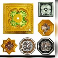 Gambar Ornamen Plafon / ceiling Ornamen PVC Fitting Lampu 60 x 60cm 0604 dari Nafisamart Jakarta Utara 1 Tokopedia