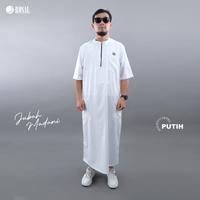 Gambar JUBAH MADANI|JUBAH KATUN MADINAH|JUBAH PRIA|JUBAH ROSAL|GAMIS PRIA - Putih, XL dari ROSAL OFFICIAL SHOP undefined 4 Tokopedia