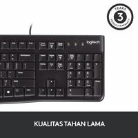 Gambar Logitech K120 USB Wired Keyboard (RESMI) dari Antar.web.id undefined 3 Tokopedia