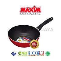 Gambar Maxim Hero Wok Wajan Penggorengan Teflon 26 cm dan 28 cm - 26 cm dari Pusaka Jaya Home Living undefined 1 Tokopedia