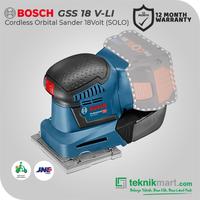 Gambar Bosch GSS 18V-LI 18Volt Cordless Orbital Sander / Mesin Amplas Baterai - UNIT ONLY dari Teknikmart undefined 3 Tokopedia