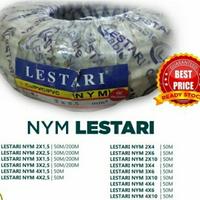 Gambar Lestari Kabel listrik tunggal Nym 2x2, 5 isi 2 x 2,5 putih per 50M SNI dari Future online medan undefined 1 Tokopedia