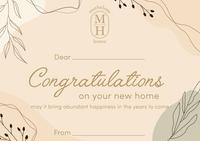 Gambar Bungkus Kado / Kartu Ucapan / Pita / Kertas Kado - Housewarming dari Marbelous Home undefined 5 Tokopedia