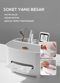 Gambar Samono Kotak Tisu Multifungsi Storage Box Serbaguna STB-88 - Orange dari amac electronic store undefined 3 Tokopedia