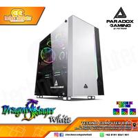 Gambar Casing Paradox Gaming DRAGON SLAYER White - Free 3pcs 12cm RGB fan dari Techno Computer Bali undefined 1 Tokopedia