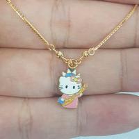 Gambar kalung anak italy santa model hello kitty var 2 emas 70% 700 70 % 16k dari toko matahari sby undefined 1 Tokopedia