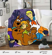 Gambar Selimut Motif Karakter Bulu Haus Lembut Tebal Premium - kode A, 75x90 cm dari AkuAda Store undefined 3 Tokopedia