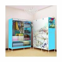 Gambar Lemari DIY Portable - Lemari Baju - Lemari Pakaian Dual Slot Happy Tra dari Lovatus Shop Pontianak undefined 3 Tokopedia
