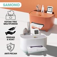 Gambar Samono Kotak Tisu Multifungsi Storage Box Serbaguna STB-88 - Orange dari amac electronic store undefined 1 Tokopedia
