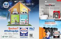 Gambar NODROP Cat Tembok Pelapis Anti Bocor 20 KG / No Drop Warna 002 Abu Abu dari Jho7Shop undefined 3 Tokopedia