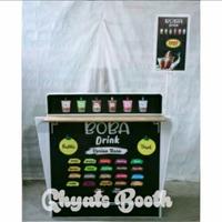 Gambar BOOTH PORTABLE Model KOPER GEROBAK Model KOPER MEJA LIPAT Model KOPER - polosan, 100X90X50 dari GHIYASTBOOTH undefined 2 Tokopedia