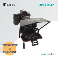 Gambar iKan Homestream Smartphone Teleprompter with Bluetooth Remote dari Core Media undefined 1 Tokopedia