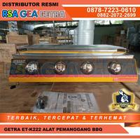 Gambar Panggangan Gas Roaster BBQ 4 Tungku GETRA ET-K222 / ET K222 dari Distributor RSA GEA GETRA undefined 3 Tokopedia